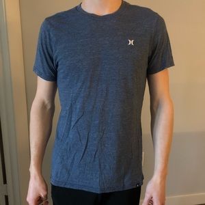 Blue Hurley T-shirt (Mens)